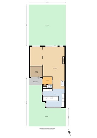 Floorplan - Wolvenburg 14, 2994 DM Barendrecht